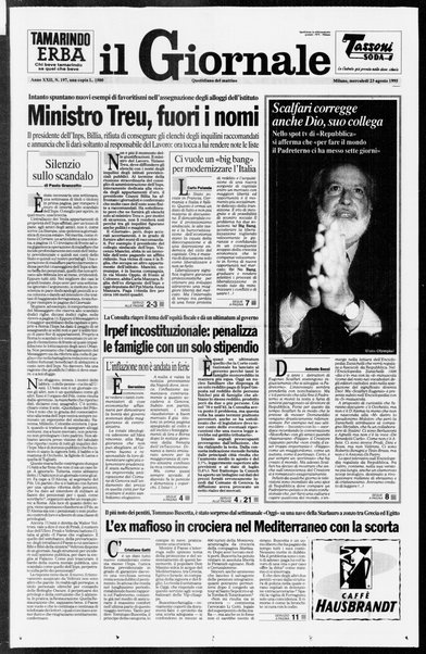 Il giornale : quotidiano del mattino